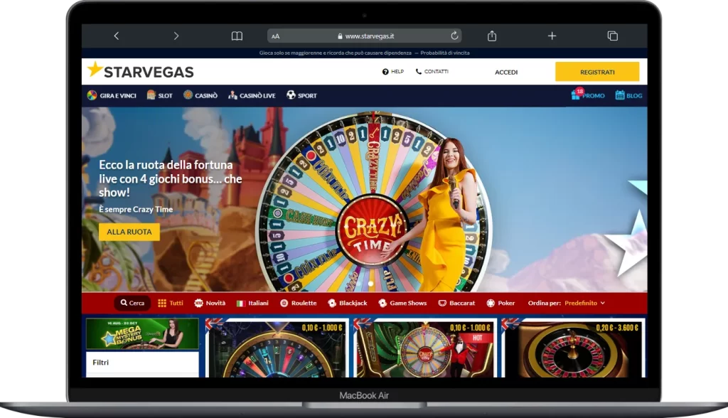 StarVegas Casinò dal vivo