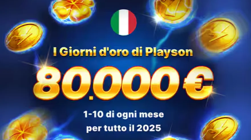 <strong>I Giorni d’Oro di Playson!</strong>
